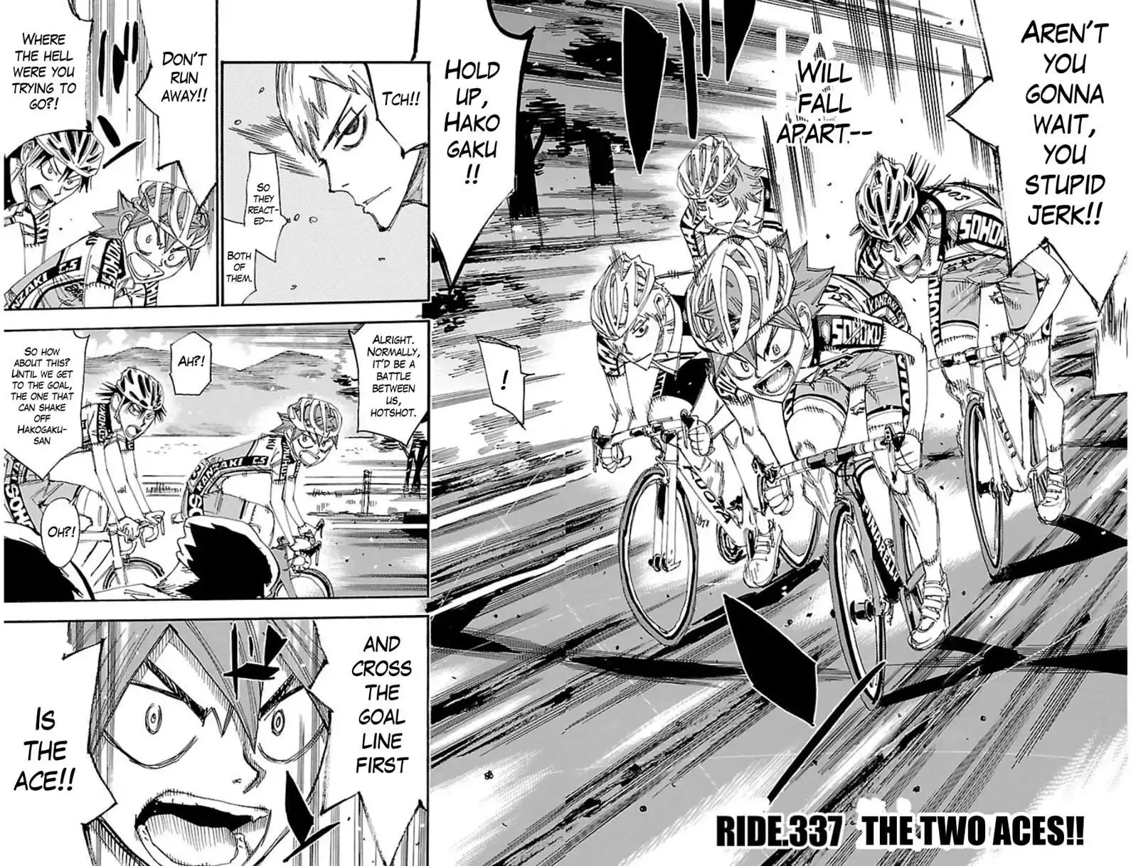 Yowamushi Pedal Chapter 337 4